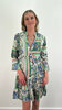 Paisley jurk Phebe Groen